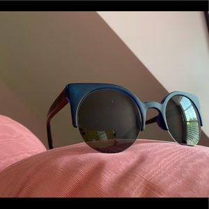 Blue Planet Tova Vintage Cat Eye Sunglasses